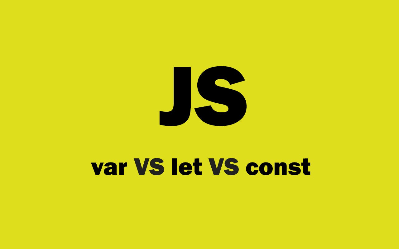 Difference between let and var in JavaScript